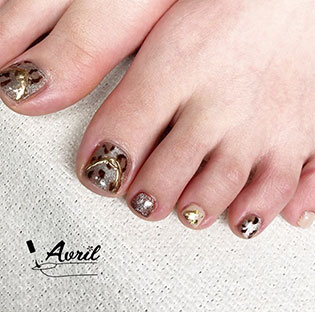 フットネイル全指アート